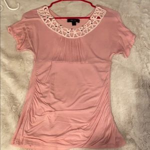 BCX pink blouse